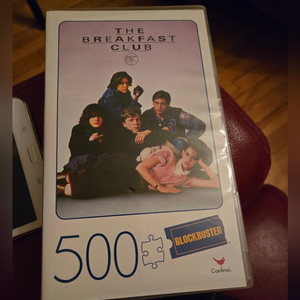 The Breakfast Club 500-Piece Puzzle - White New in Box